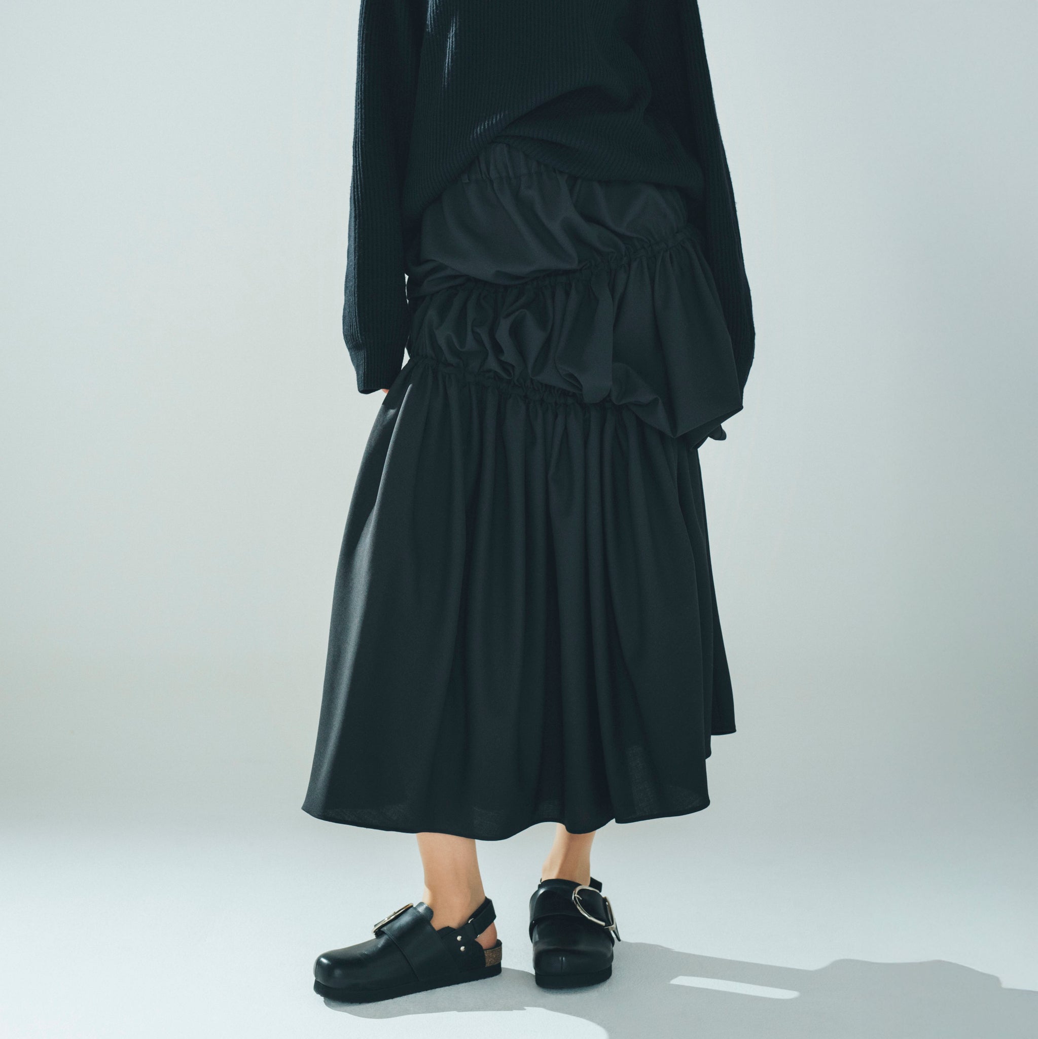 Gather GATHER SKIRT(A521) – A VACATION